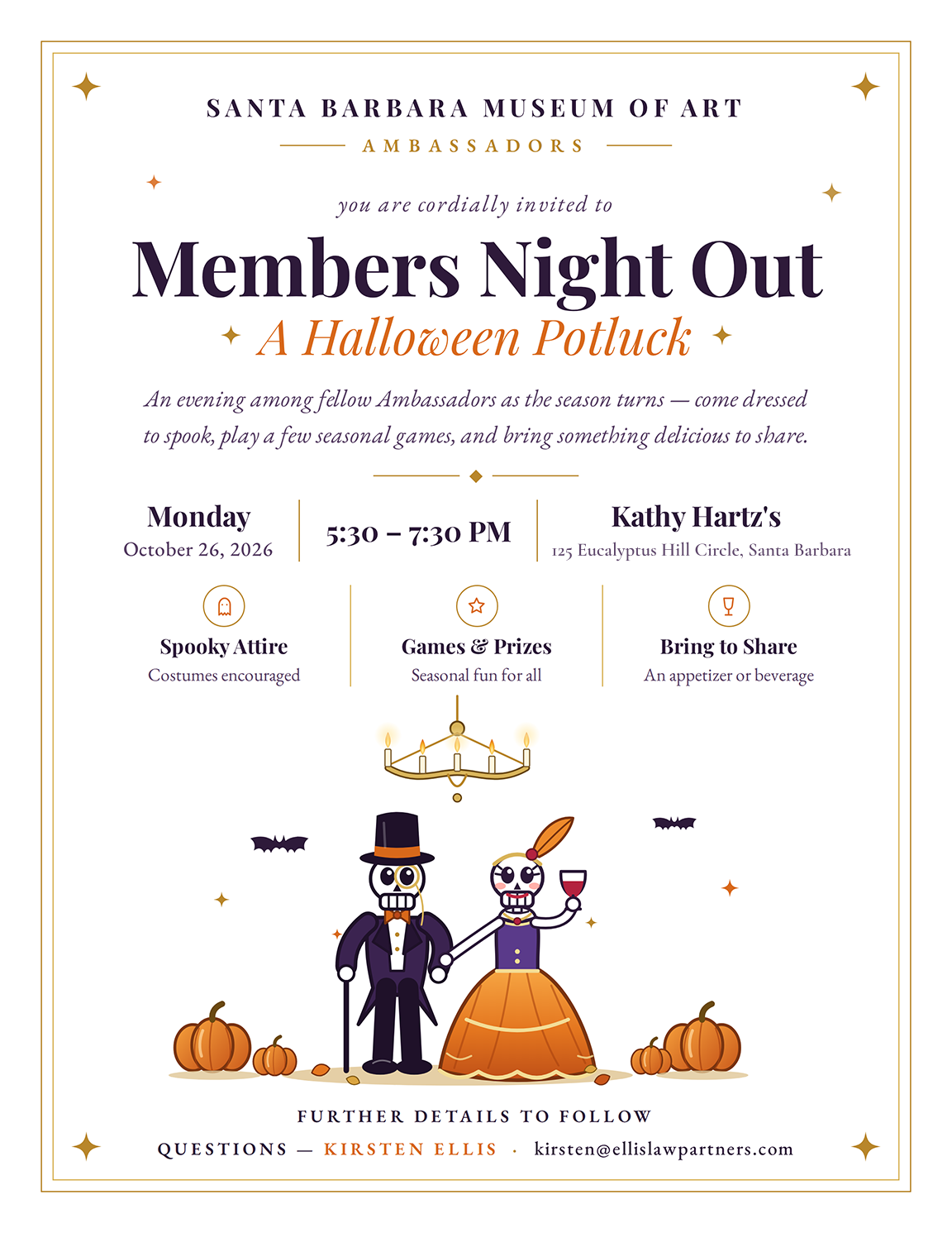 Members Night Out Flyer